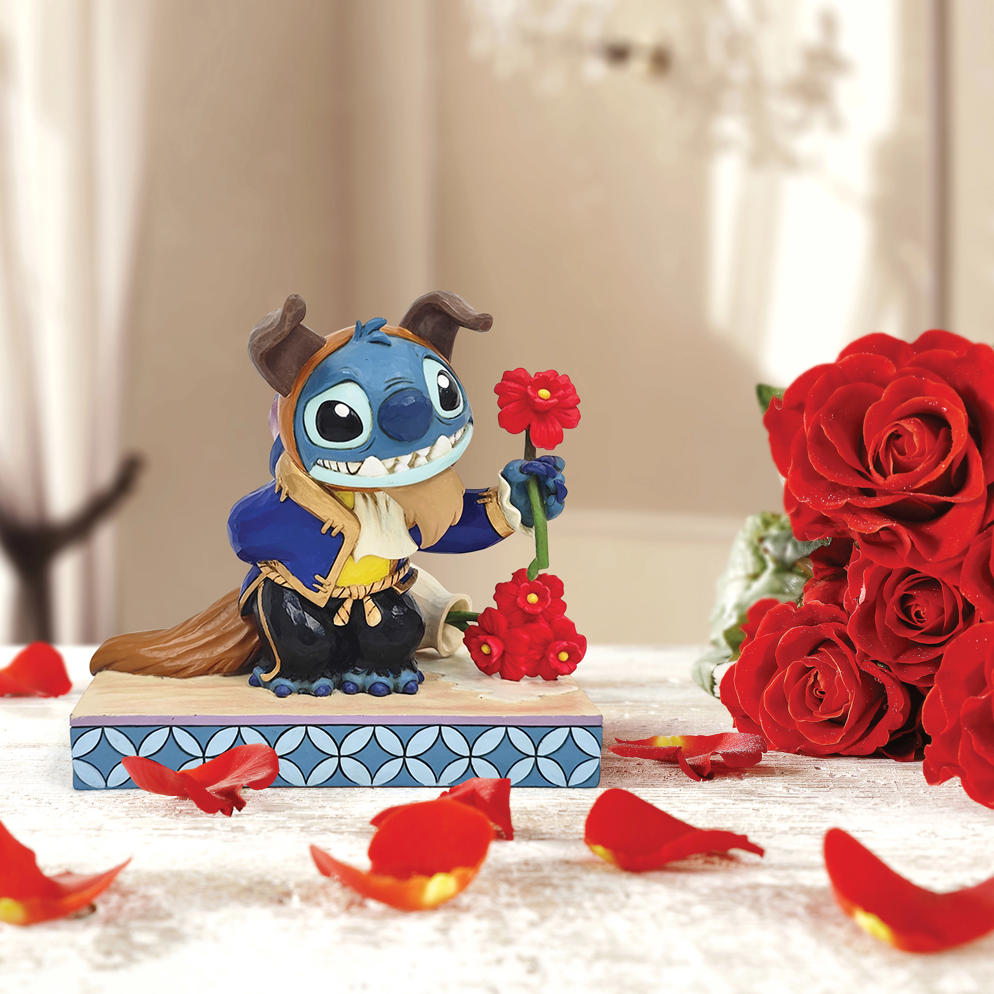 Disney Traditions - Stitch Dressed As Beast (Beauty and the Stitch) figurine by Jim Shore 6016598