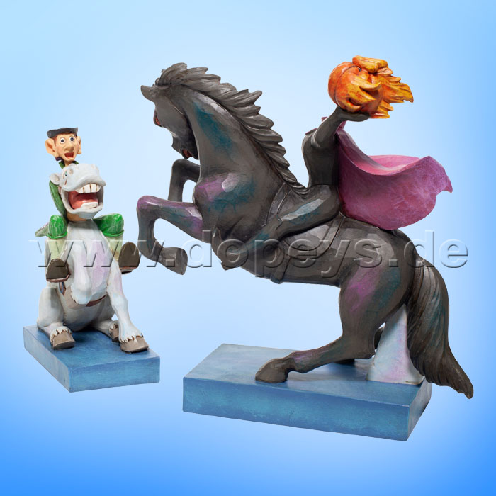 Disney Traditions - Heads Up, Ichabod! (Headless Horseman & Ichabod) figurine by Jim Shore 6007059