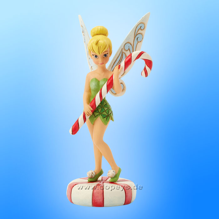 Disney Traditions Figur - Tinker Bell mit Zuckerstange (Peppermint Pixie) von Jim Shore 6016887