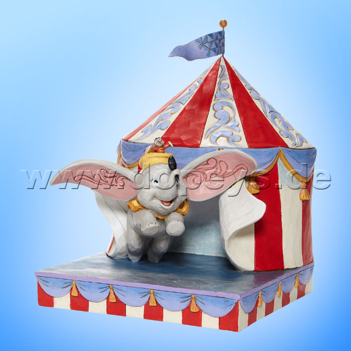 Disney Traditions - Over the Big Top (Dumbo Flying out of Tent Scene) figurine by Jim Shore 6008064