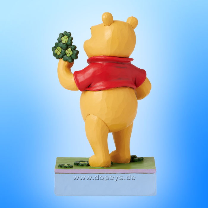 Disney Traditions - Winnie the Pooh with Clover Figurine (Lucky Ol' Bear) figurine by Jim Shore 6016335