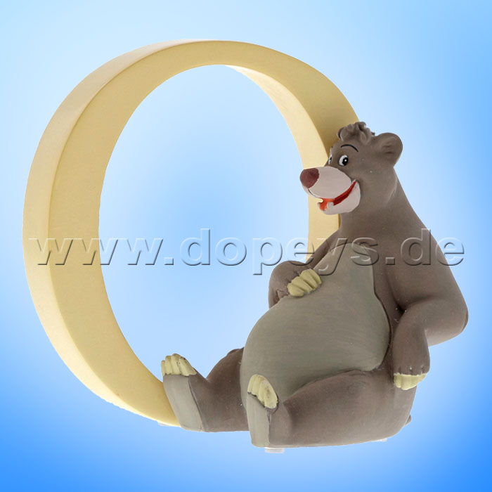Enchanting Disney Collection - Letter "O" - Baloo figurine by Enesco A29560