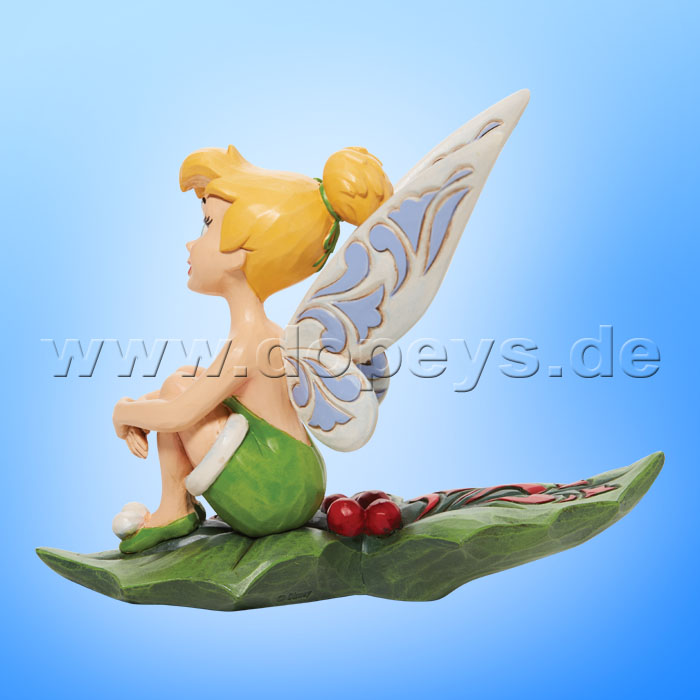 Disney Traditions -  (Tinker Bell sitzt auf Weihnachtsbeeren) von Jim Shore 6010874