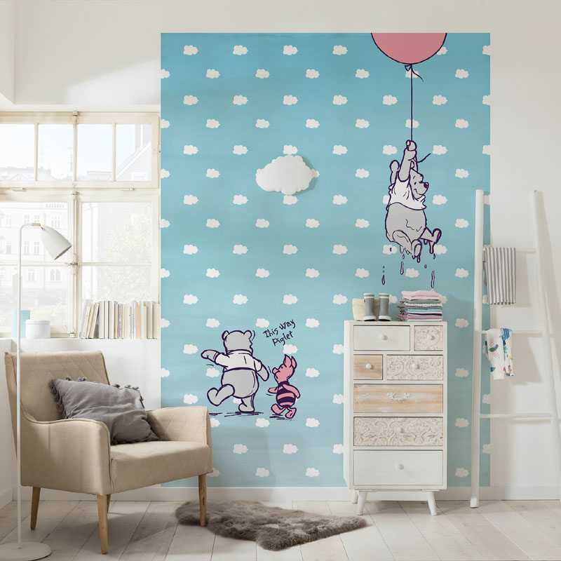 Disney Winnie Puuh Fototapete "Winnie Pooh Piglet"