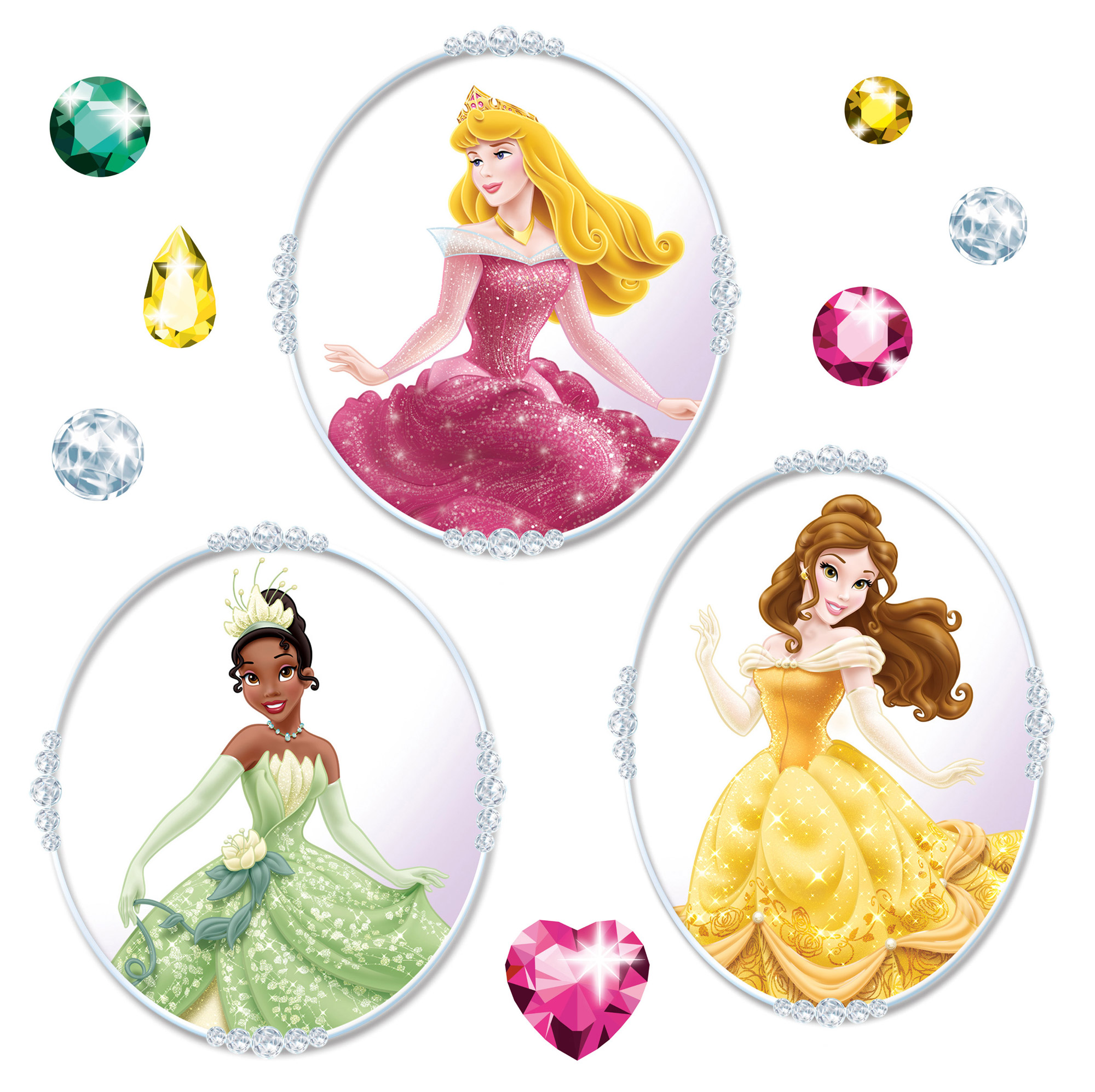 Disney Fensteraufkleber / Windwo-Sticker "Disney Princess"