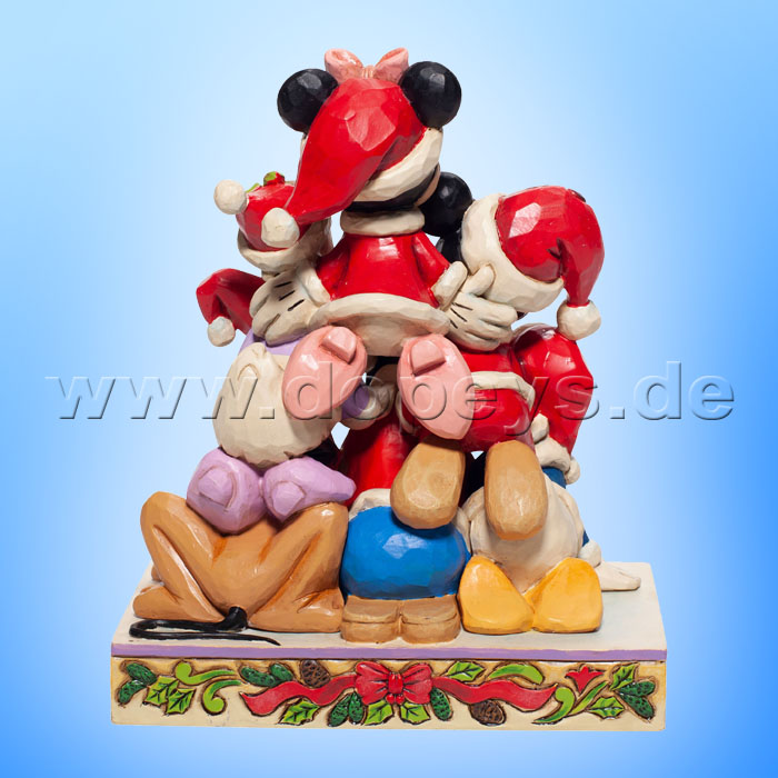 Disney Traditions - Piled High with Holiday Cheer (Mickey & Freunde als Weihnachtspyramide) von Jim Shore 6007063