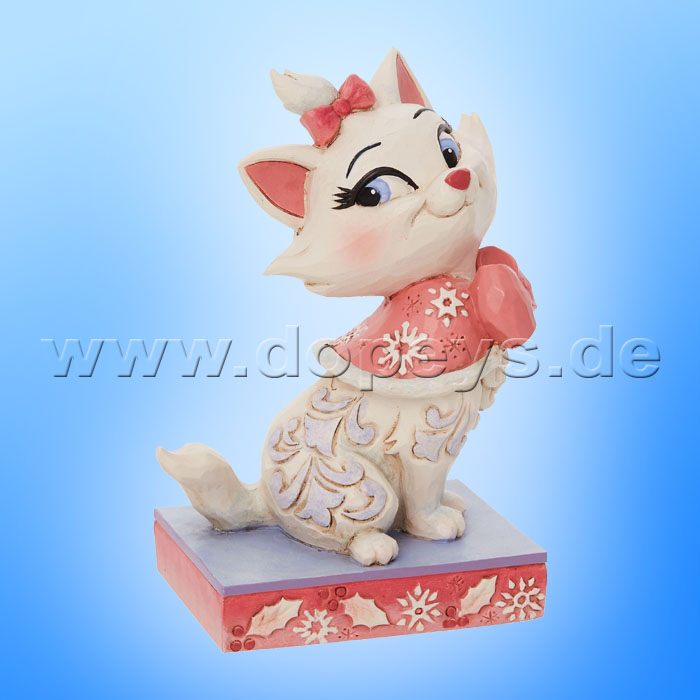 Disney Traditions - Purrfect Kitty (Weihnachts-Marie Personality Pose) von Jim Shore 6010875