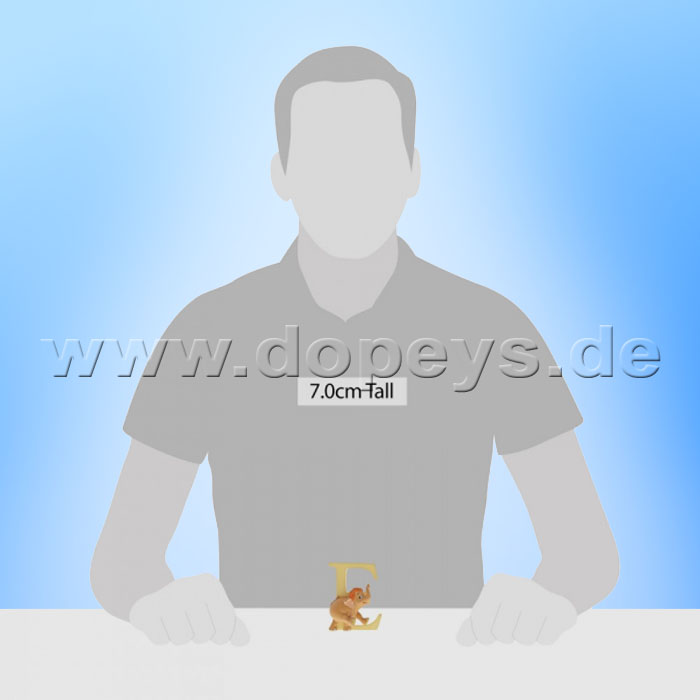 Enchanting Disney Collection - Buchstabe "E" - Baby Elefant Hathi Jr. Figur von Enesco A29550