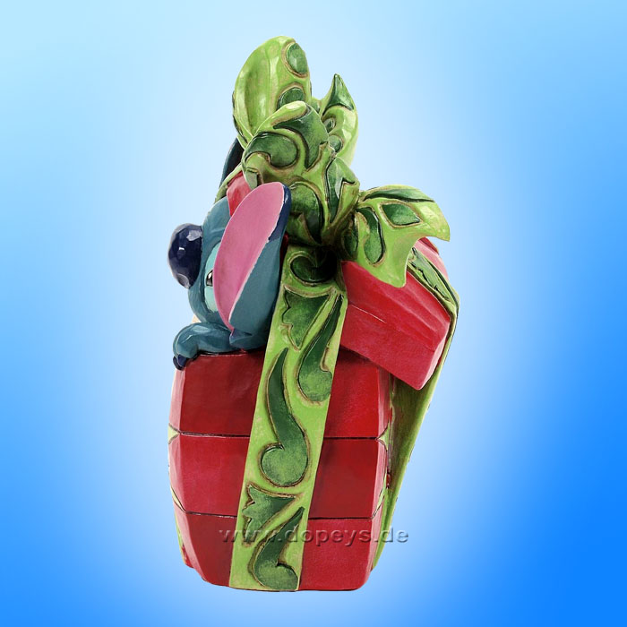 Disney Traditions - Stitch Tearing Christmas Present (Holiday Mischief) figurine by Jim Shore 6016884