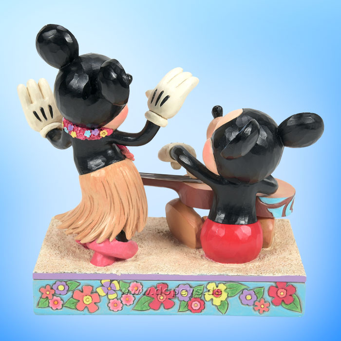 Disney Traditions - Mickey & Minnie Hawaii Figurine (Hawaiian Holiday) figurine by Jim Shore 6016330