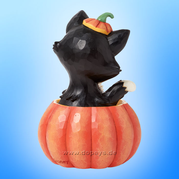 Disney Traditions Figur - Mini Figaro in einer Kürbislaterne (Pinocchio) von Jim Shore 6016583