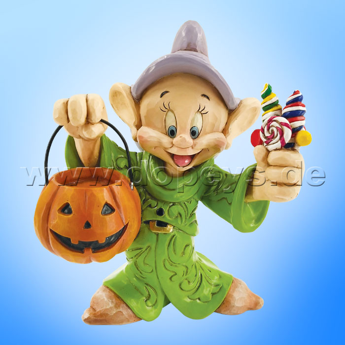 Disney Traditions - Cheerful Candy Collector (Halloween Dopey with Pumpkin) figurine by Jim Shore 6008988