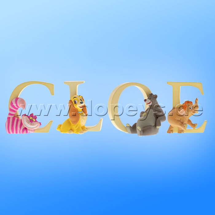 Enchanting Disney Collection - Buchstabe "C" - Grinsekatze Figur von Enesco A29548