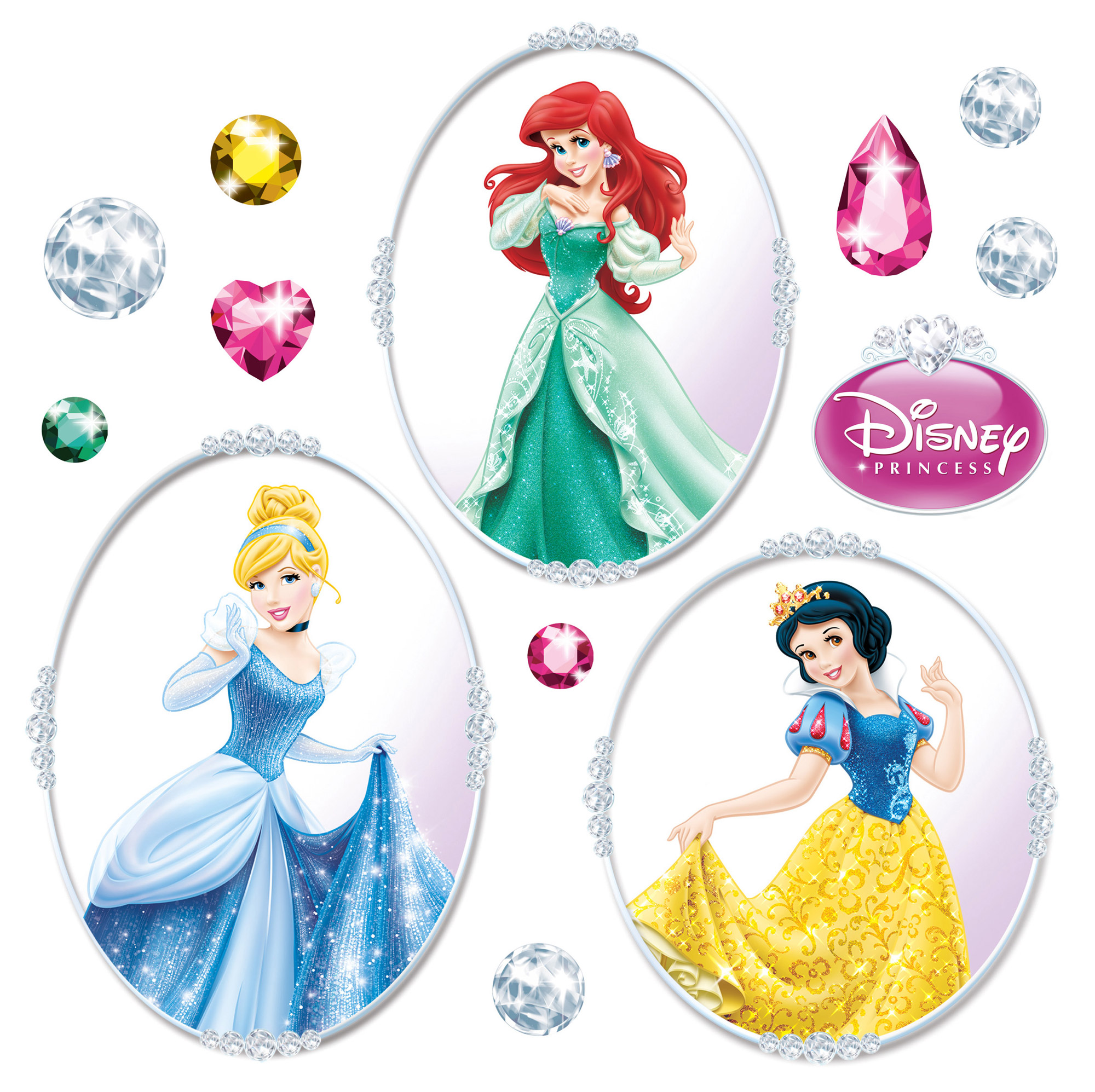 Disney Fensteraufkleber / Windwo-Sticker "Disney Princess"