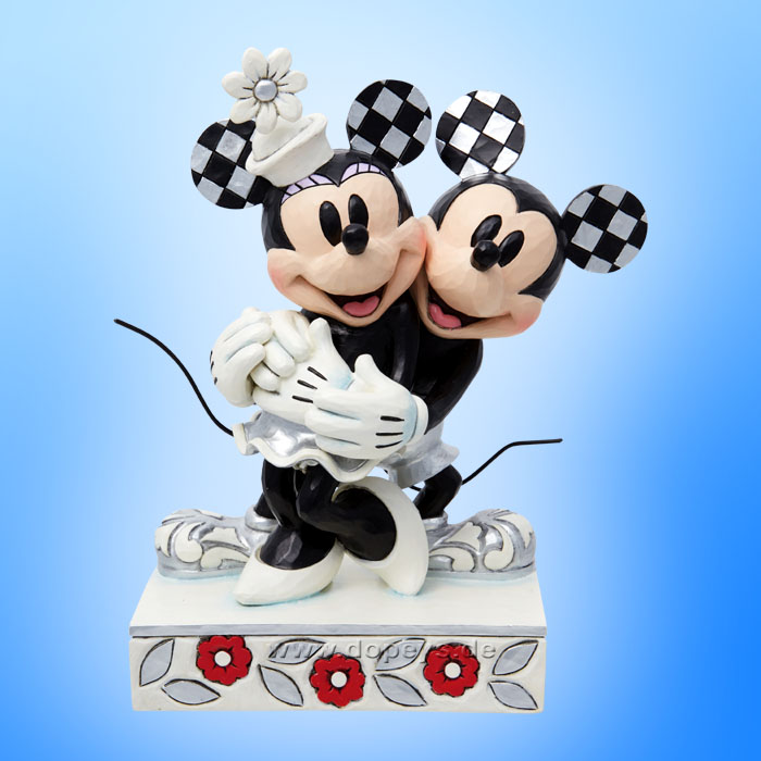 Disney Traditions - Mickey & Minnie Mouse Disney 100 (Centennial Celebration) figurine by Jim Shore 6013198