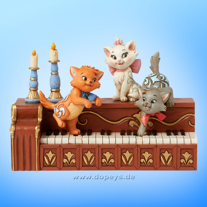 Disney Traditions - Aristocats Kittens on Piano (Paws at Play) figurine by Jim Shore 6016349