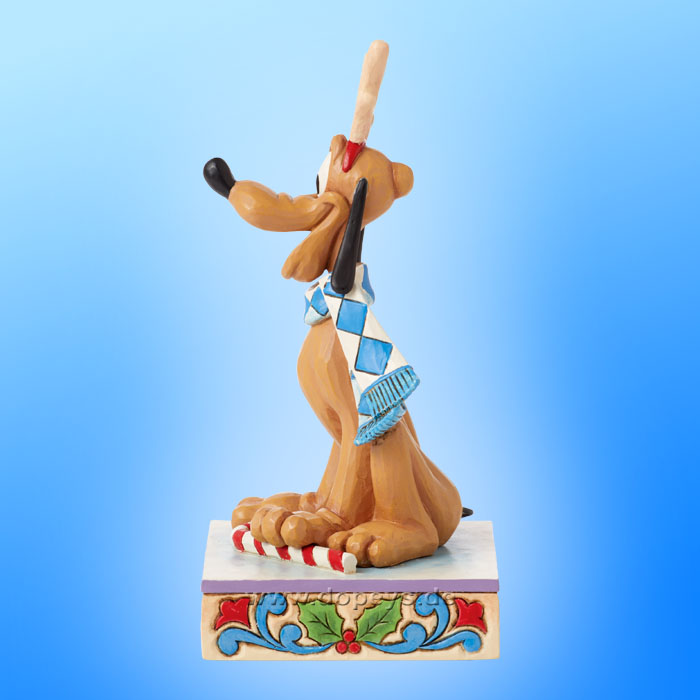 Disney Traditions Figur - Weihnachts-Pluto als Rentier (Dashing Rein-dog) von Jim Shore 6015012