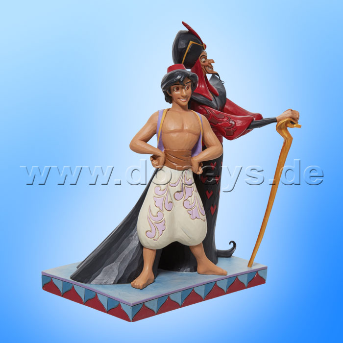 Disney Traditions Figur - Aladdin & Dschafar, Gut gegen Böse (Clever and Cruel) von Jim Shore 6011927