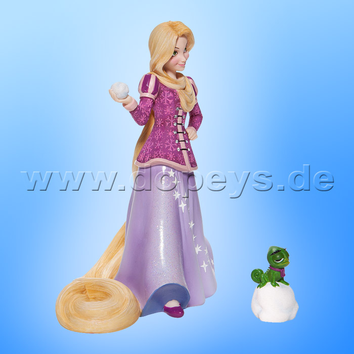Disney Showcase Collection - Weihnachts-Rapunzel mit Pascal Figur von Enesco 6006275 Couture de Force
