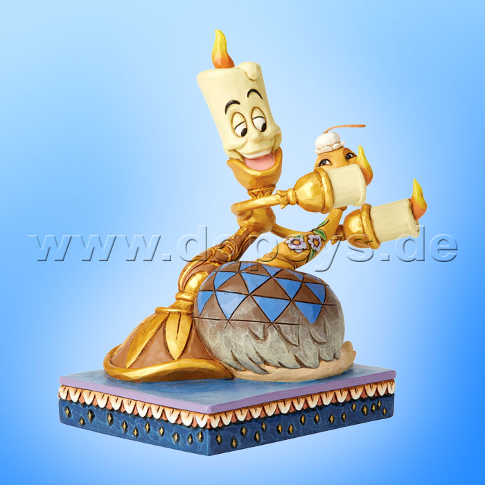 Romance By Candlelight (Lumiere & Staubwedel Plumette) Figur von Disney Traditions / Jim Shore - Enesco 6002814