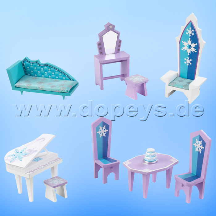 Puppenhaus Disney Frozen Schloss der Eiskönigin "Ice Castle" von KidKraft 65881