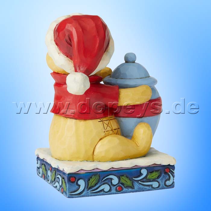 Holiday Hunny (Weihnachts-Winnie Puuh) Figur von Disney Traditions / Jim Shore - Enesco 6002845