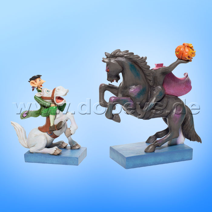 Disney Traditions - Heads Up, Ichabod! (Headless Horseman & Ichabod) figurine by Jim Shore 6007059