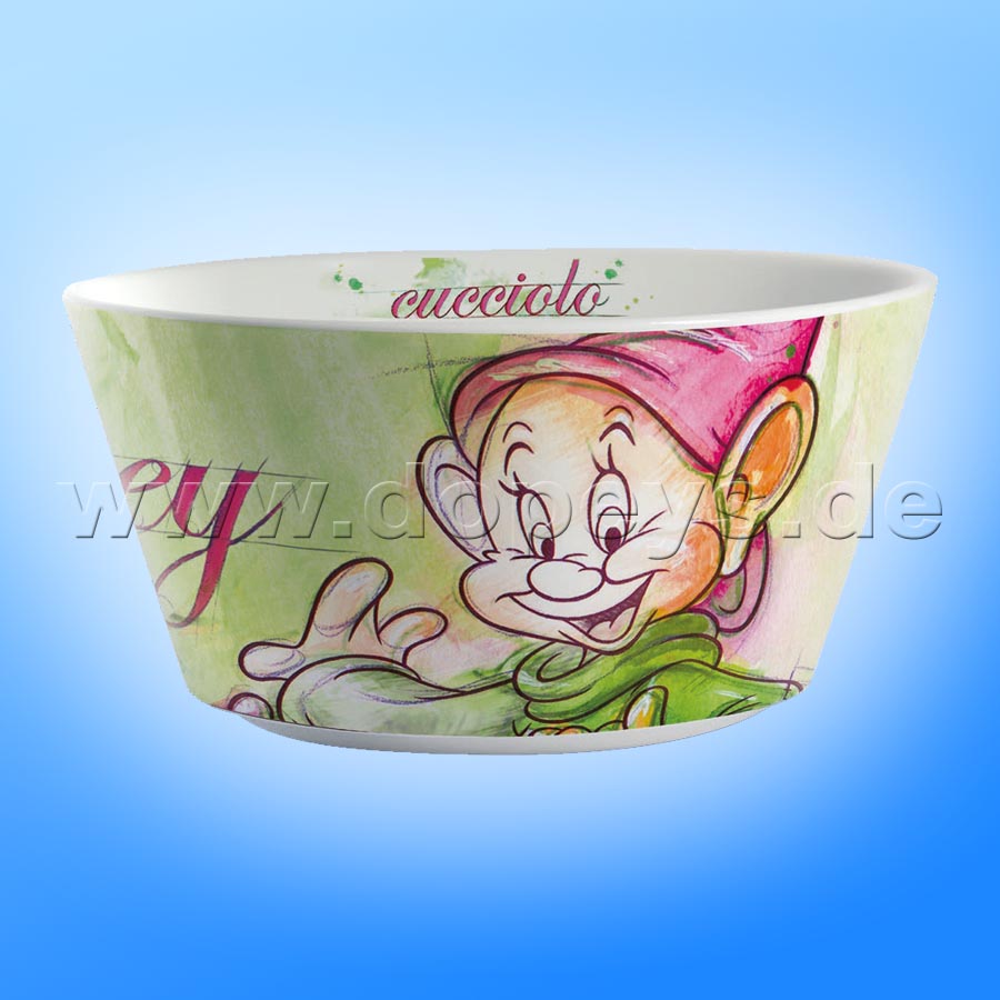 Disney Müslischale / Müslischüssel "Seppl" im italienischen Design, 52 cl