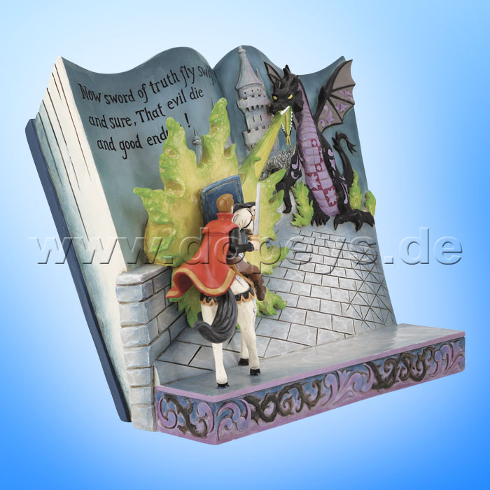 Disney Traditions Figur - Maleficient & Prinz Phillip Märchenbuch (Love Conquers All) von Jim Shore 6013068