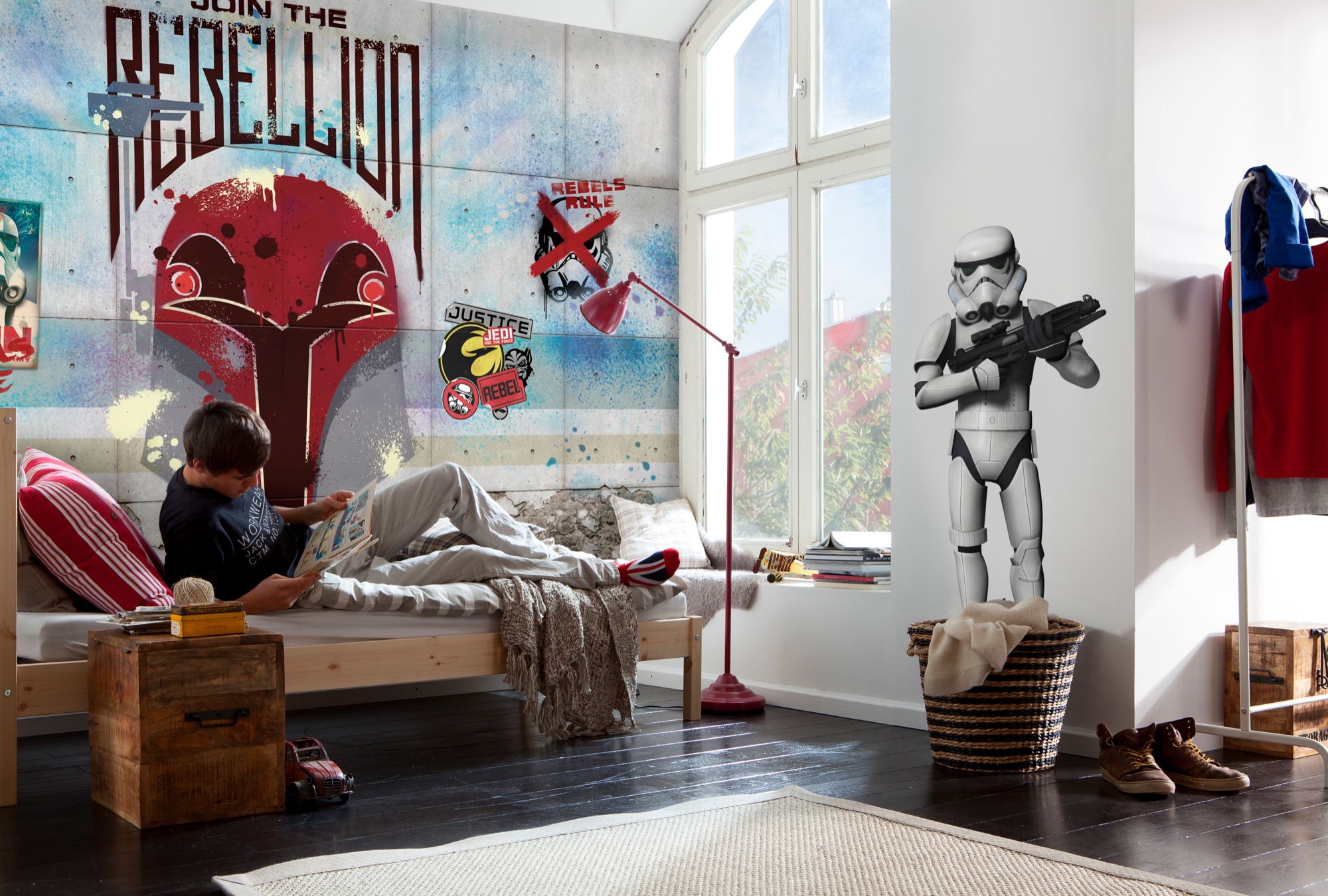Star Wars Fototapete "Star Wars Rebels Wall"