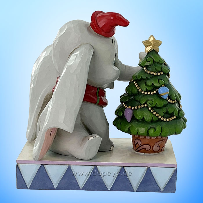 Disney Traditions - Dumbo with Christmas Tree (Merry Moments) figurine by Jim Shore 6016889