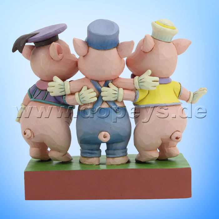 Squealing Siblings (Die drei kleinen Schweinchen) Figur von Disney Traditions / Jim Shore - Enesco 6005974