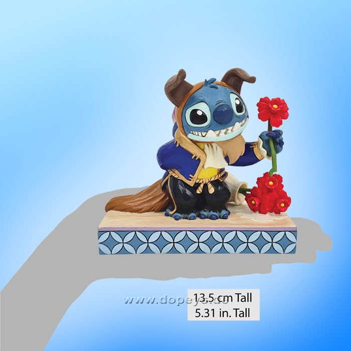Disney Traditions - Stitch Dressed As Beast (Beauty and the Stitch) figurine by Jim Shore 6016598