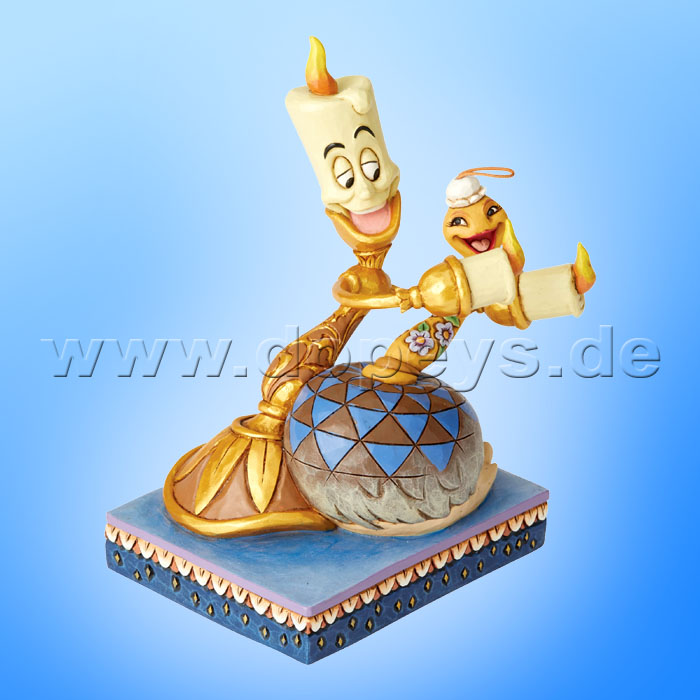 Romance By Candlelight (Lumiere & Staubwedel Plumette) Figur von Disney Traditions / Jim Shore - Enesco 6002814