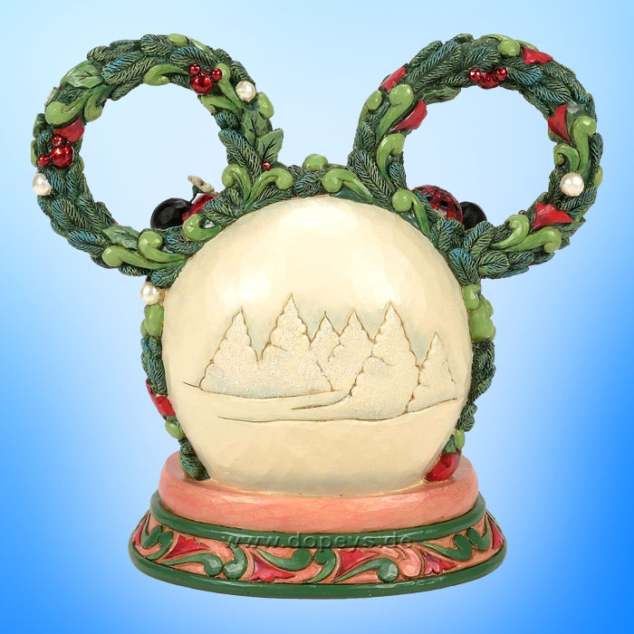 Disney Traditions Figur - Mickey & Minnie LED Weihnachts-Diorama (Magical Winter Moments) von Jim Shore 6016880