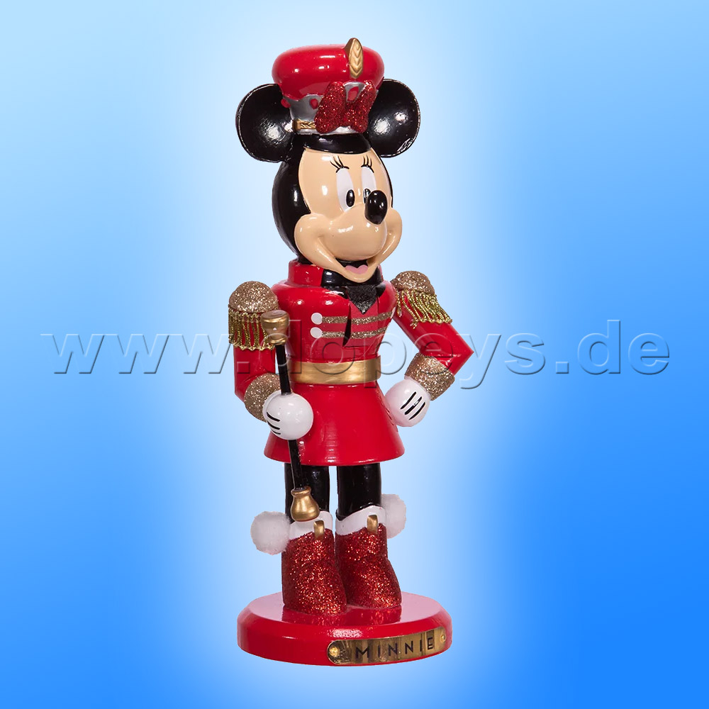Kurt S. Adler - Disney Nussknacker "Minnie Maus" als Spielmannszug-Stabführer DN6202L