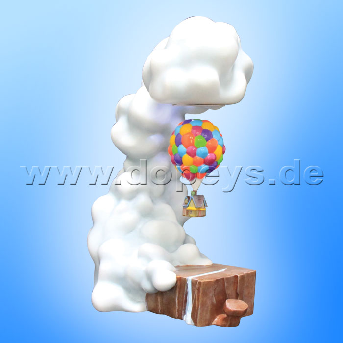 Disney Grand Jester Studios - Pixar Oben Luftballon Haus Figur mit Magnetschwebetechnik A30537