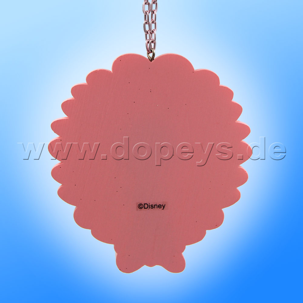 Kurt S. Adler - Disney "Minnie Maus" Pink 3D-Relief Weihnachtsanhänger / Ornament DN32002