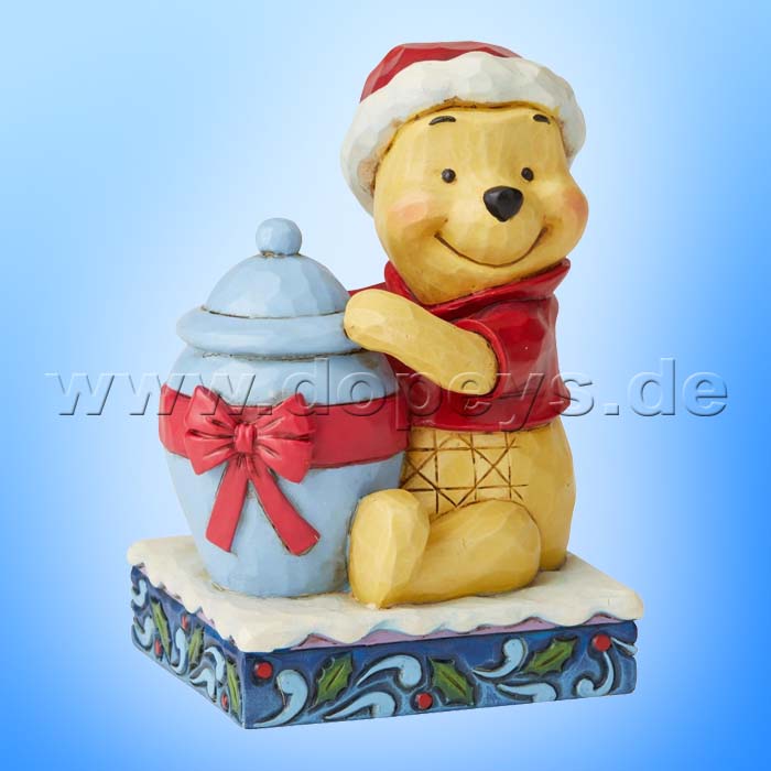 Holiday Hunny (Weihnachts-Winnie Puuh) Figur von Disney Traditions / Jim Shore - Enesco 6002845