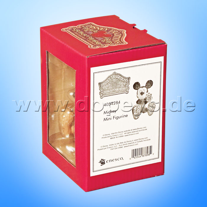 Disney Traditions / Jim Shore Figur von Enesco "Mini Mickey Maus mit Blumen" 4054284