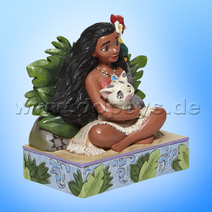 Disney Traditions - Welcome to Motunui (Moana with Pua and Hei Hei) figurine by Jim Shore 6008078