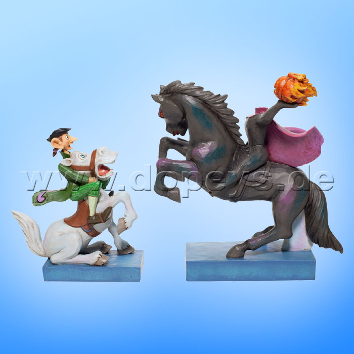 Disney Traditions - Heads Up, Ichabod! (Headless Horseman & Ichabod) figurine by Jim Shore 6007059