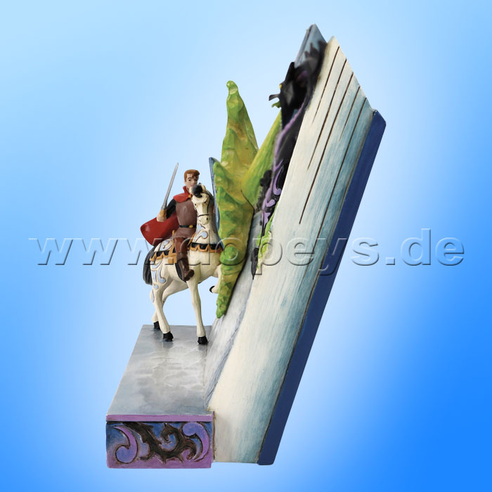 Disney Traditions Figur - Maleficient & Prinz Phillip Märchenbuch (Love Conquers All) von Jim Shore 6013068