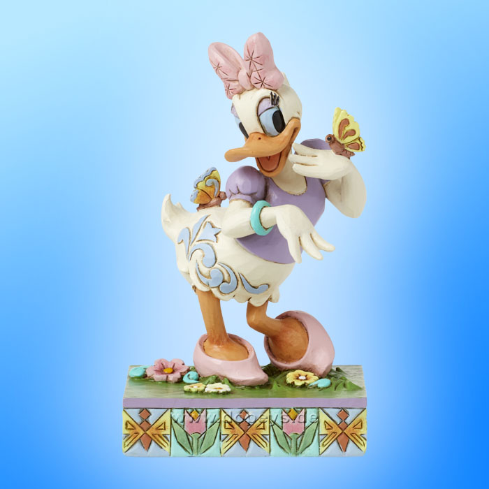 Disney Traditions Figur - Daisy Duck mit Schmetterlingen (Blooms and Butterflies) von Jim Shore 6016337