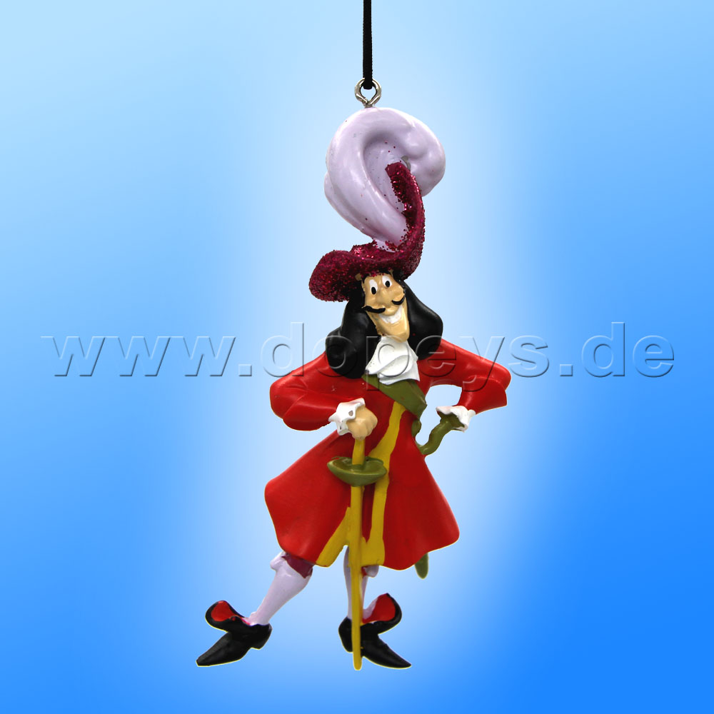 Kurt S. Adler - Disney "Merry Christmas Peter Pan" Captain Hook - Weihnachtsbaumanhänger / Ornament DN41006