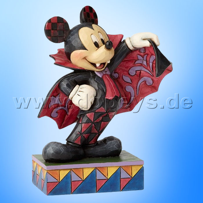 Disney Traditions / Jim Shore Figur von Enesco "Colourful Count (Mickey Maus als Vampir)" 6000950