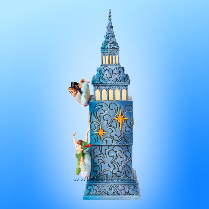 Disney Traditions Figur - Peter Pan Turmuhr (Time to Find Neverland) von Jim Shore 6015025
