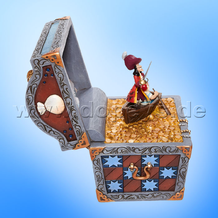 Disney Traditions - Treasure Strewn Tableau (Peter Pan Schatztruhe mit Szene) von Jim Shore 6008063