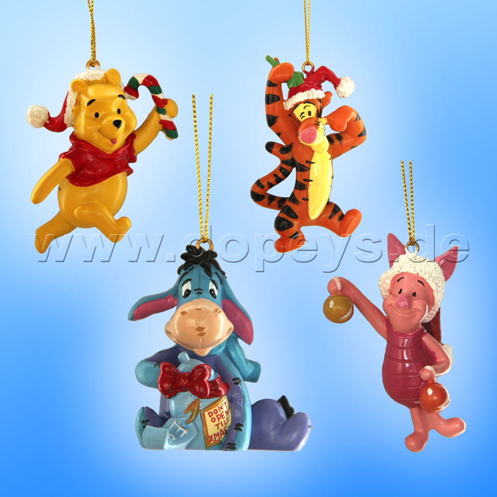 Kurt S. Adler - Disney "Christmas Winnie Pooh" Hanging Ornament DN04001-P