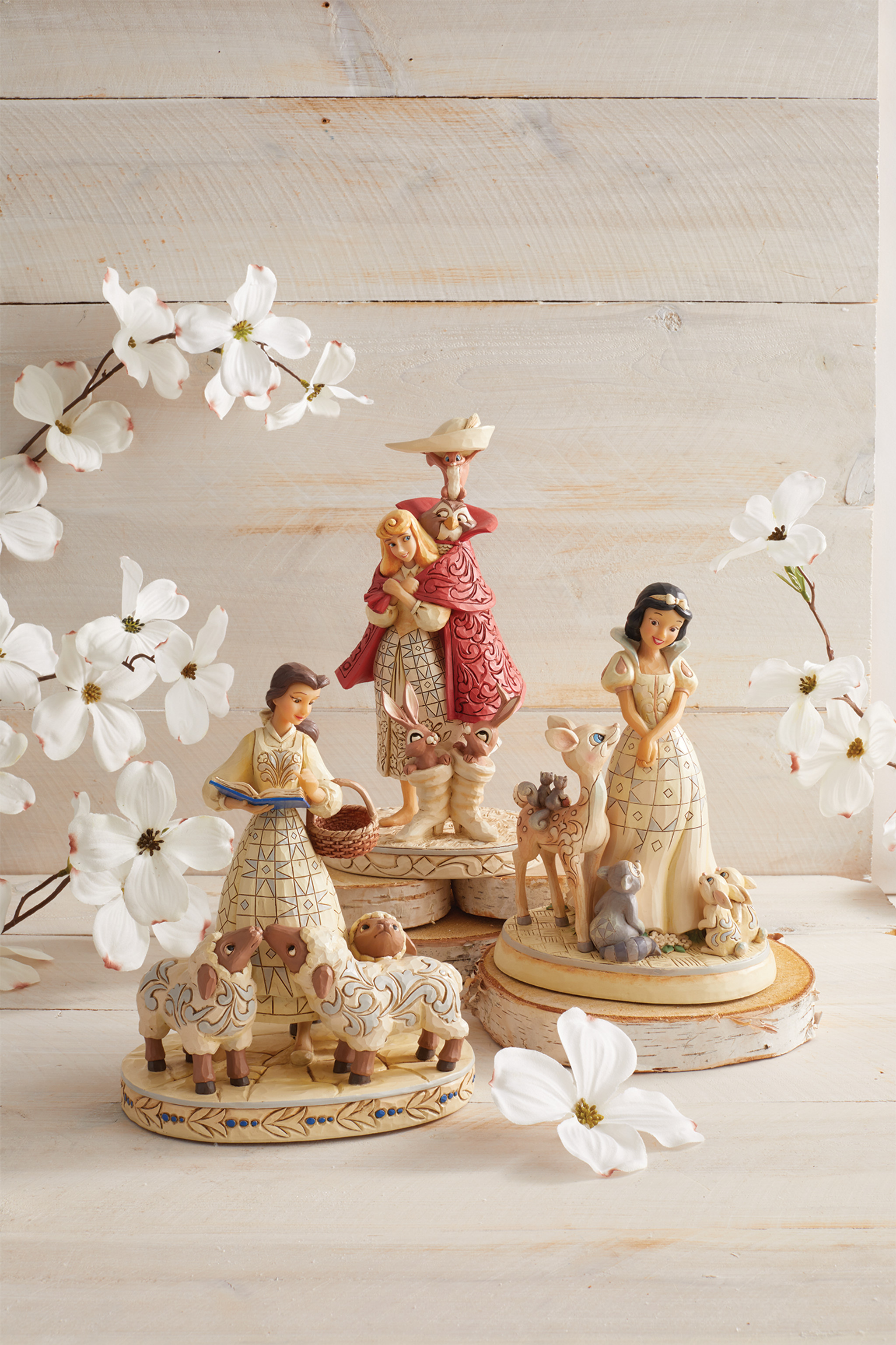 Playful Pantomime (Aurora als Dornröschen White Woodland) Figur von Disney Traditions / Jim Shore - Enesco 6002337